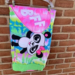 Bright colorful tie-dye pillowcase from justice